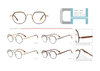 ready stocks vintage metal optical frame