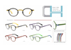 ready stocks vintage metal optical frame