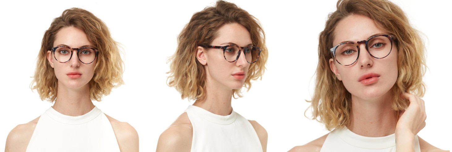  Wholesale Vintage Ladies Design Handmade Acetate Optical Frame Classic Optical Frame