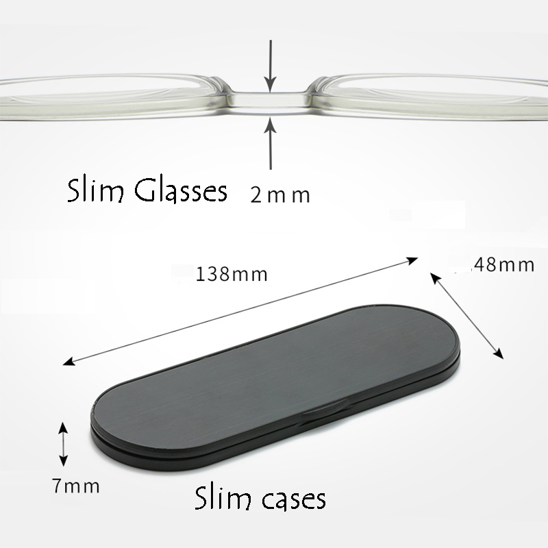Portable And Slim,Paper Card Flex TR90 Frames Anti Blue Rays Reading Glasses, PD62+-1MM