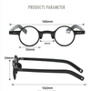 Vintage Square and Round Shape Unisex Blue Light Blocking Computer Digital Blue Light Reading Glasses