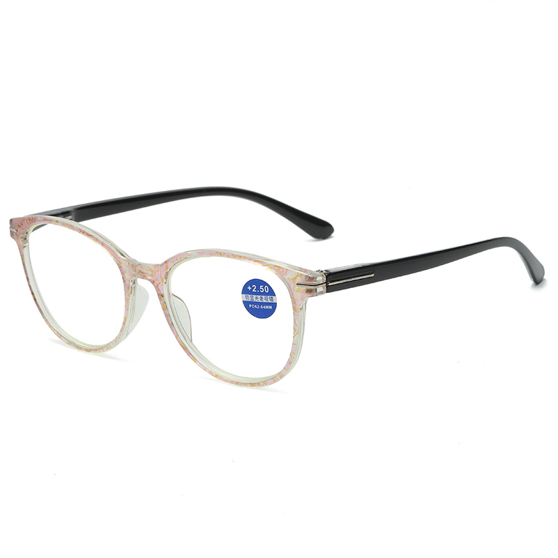 Newest Ladies Elegant Vintage Camouflage Patten Women Blue light Blocking Reading Glasses