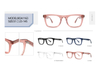  Wholesale Vintage Ladies Design Handmade Acetate Optical Frame Classic Optical Frame