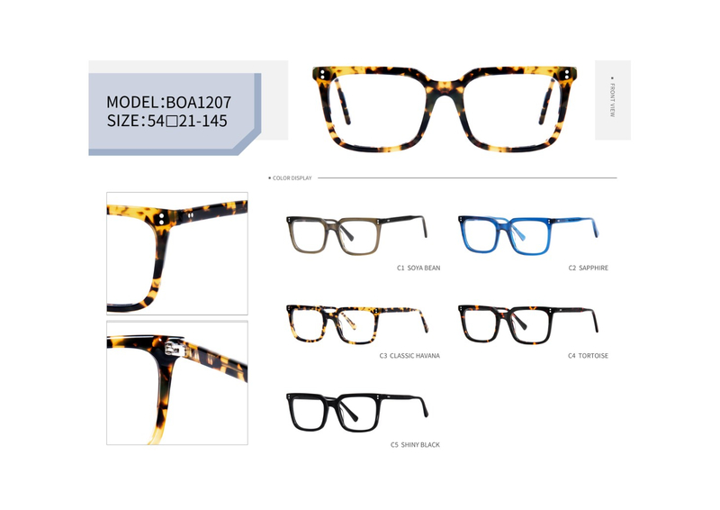 Ready stocks Handmade Acetate Optical Frame Classic Optical Frame