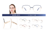 Hot Sale Ins Popular Women Glasses Frame Metal Optical Eyeglasses Frames 
