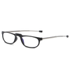 Adjustable Telescope Arms TR90 Reading Glasses with Cases UV400 Blue Light Reading Lens