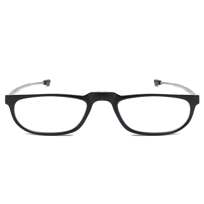 Adjustable Telescope Arms TR90 Reading Glasses with Cases UV400 Blue Light Reading Lens
