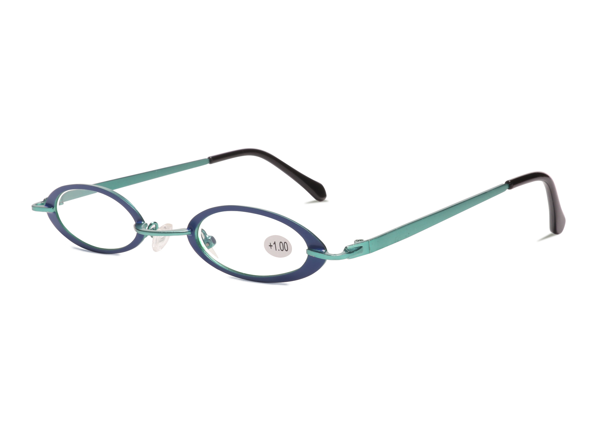 Stainless Steel Fashion Double Color Ladies Reading Glasses