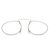 Rimless Nose Clip Reading Glasses UV400 Blue Light Blocking Lens