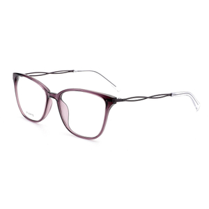Ready Stocks Ladies TR90 Optical Frames with PI plating Metal Temple