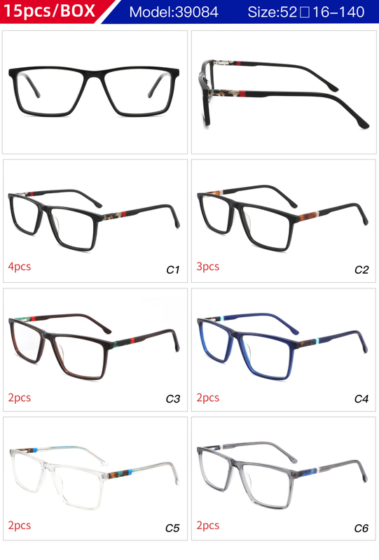  Ready To Sale Fashion Design Handmade Acetate Optical Frame Classic Optical Frame 