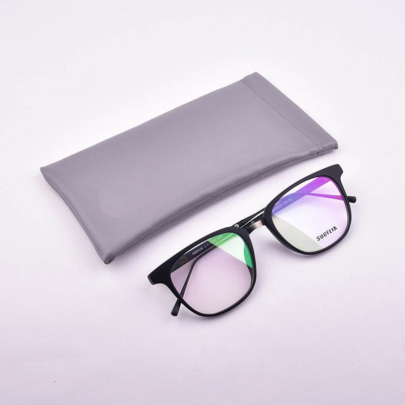 leather eyeglasses pouch