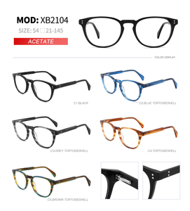 2023 newest vintage Ready Stock Acetate eyeglasses frames