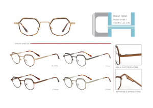 ready stocks vintage metal optical frame