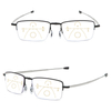 Model 908F Half Rim Folding Reading Glasses ANTI Blue Ligh Telescope Arms Portable Design