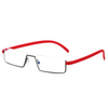 Ultra Light Blue Light Blocking Half Frame Reading Glasses with Free Cases