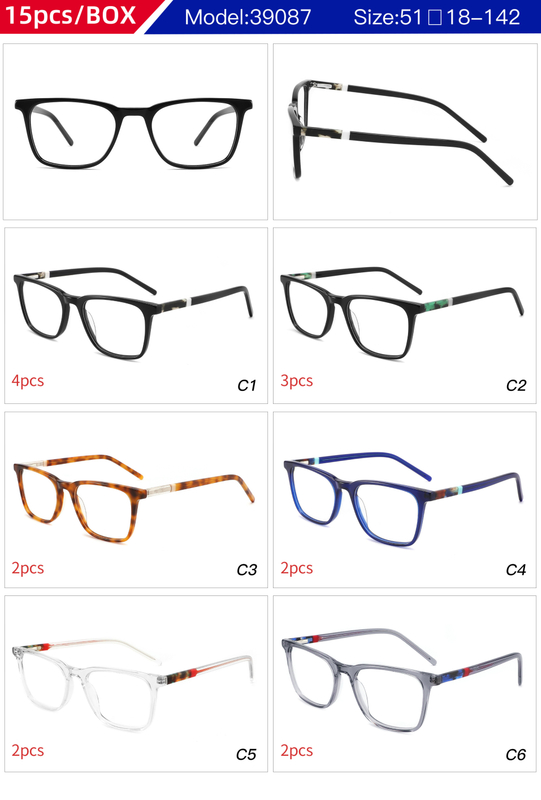  Ready To Sale Fashion Design Handmade Acetate Optical Frame Classic Optical Frame 