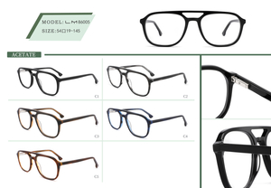  Ready To Sale Men's Vintage Design Handmade Acetate Optical Frame Classic Optical Frame