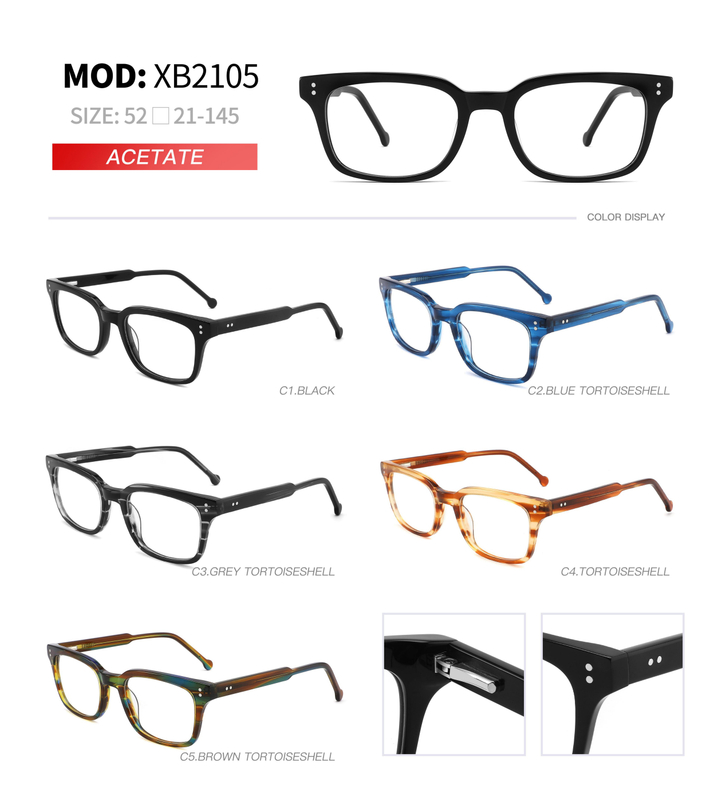 2023 newest vintage Ready Stock Acetate eyeglasses frames