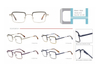 ready stocks vintage metal optical frame