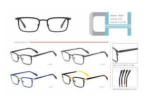 ready stocks vintage metal optical frame