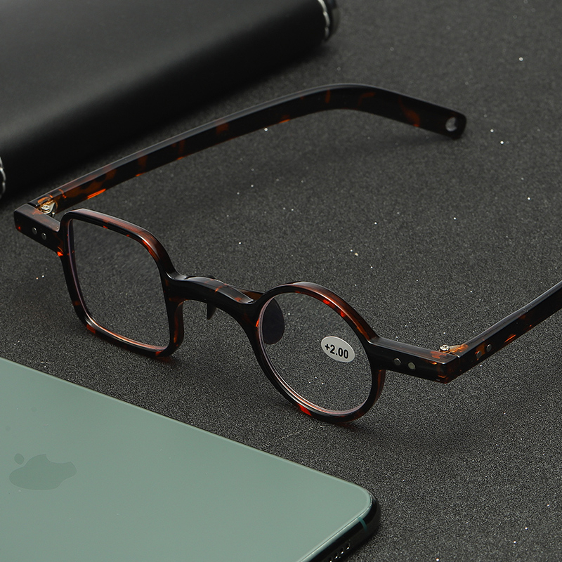 Vintage Square and Round Shape Unisex Blue Light Blocking Computer Digital Blue Light Reading Glasses