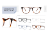 Ready stocks Handmade Acetate Optical Frame Classic Optical Frame