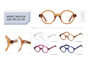 Ready stocks Handmade Acetate Optical Frame Classic Optical Frame