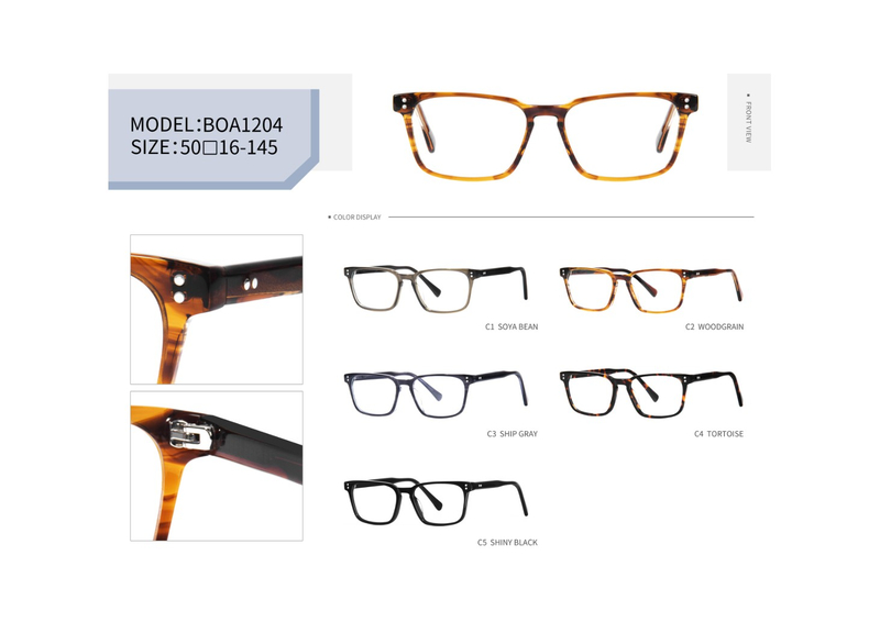 Ready stocks Handmade Acetate Optical Frame Classic Optical Frame