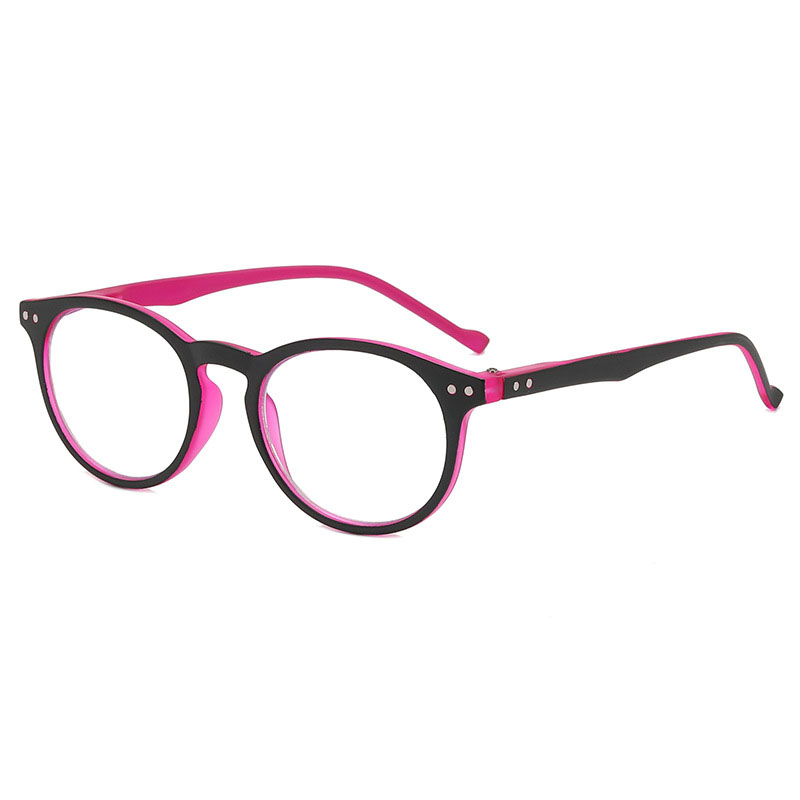 Unisex Vintage Design Novel Colors Plastic Anti Blue Rays Unisex Reading Glasses 