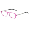 Portable Super Light TR90 Blue Light Block Reading Glasses with Slim cases
