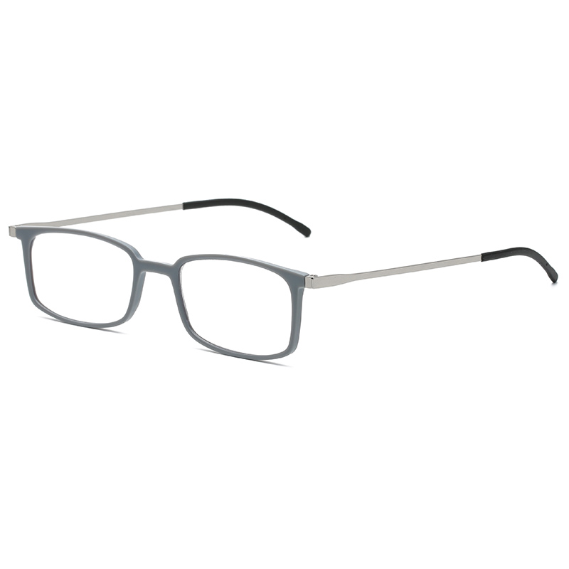 Portable Super Light TR90 Blue Light Block Reading Glasses with Slim cases