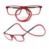MOD.916 Hang on Neck Blue Light Blocking Reading Glasses,Comfortable Slicon Arms