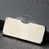 Rimless Nose Clip Reading Glasses UV400 Blue Light Blocking Lens