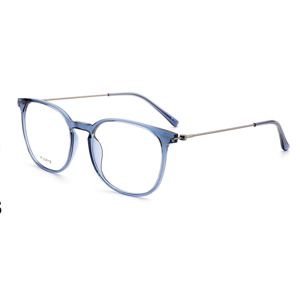 Ready Stocks Ladies TR90 Optical Frames with PI plating Metal Temple