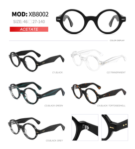 2023 newest Ready Stock Wide rim Shape Mens Acetate Optical Frames