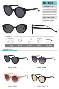 Ready to Sell Acetate Sunglasses TAC polarized lens No MOQ