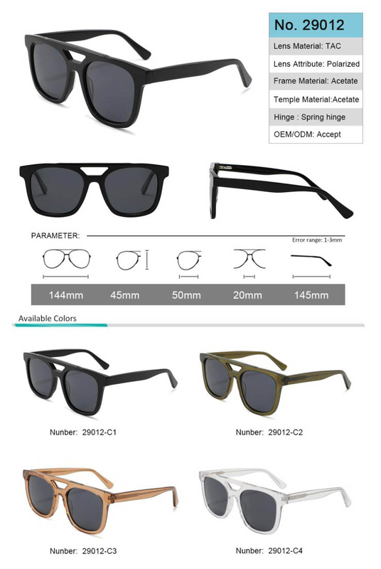 Ready to Sell Acetate Sunglasses TAC polarized lens No MOQ