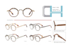 ready stocks vintage metal optical frame