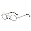 Unisex Vintage Ultra Light Stainless Steel No Screw Folding Reading Glasses Blue Light Blocking Reading Glasses
