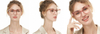  Wholesale Vintage Cat Eye Ladies Design Handmade Acetate Optical Frame Classic Optical Frame
