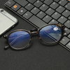 Plastic Fashion Bright color Vintage design Blue light Blocking Computer Digital Spring Hinge Reading Glasses