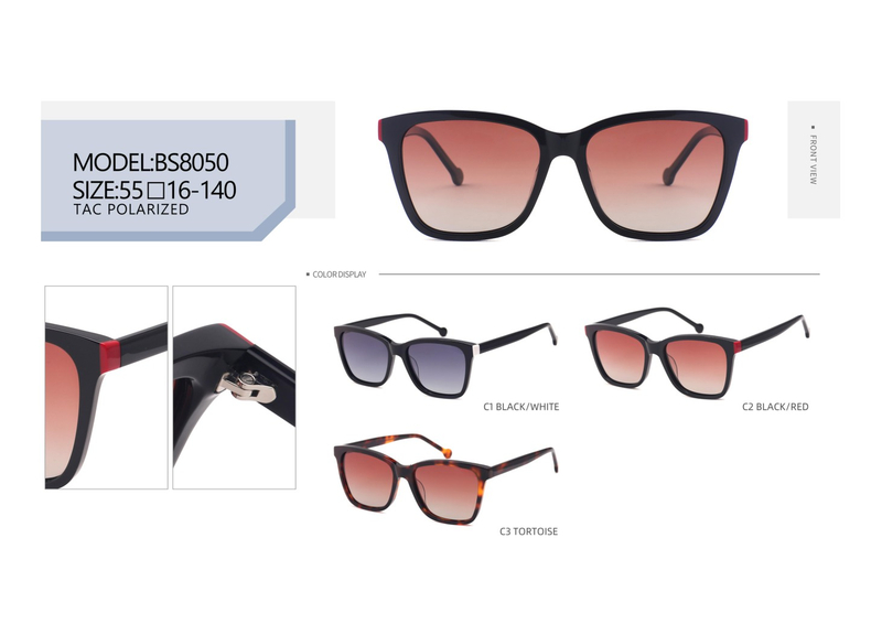  TAC Polarized Acetate Sunglasses