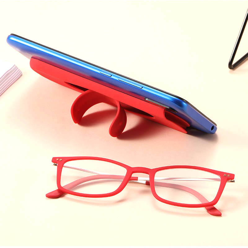 Ultra Thin Mobile Partner Blue Light Digital Computer Reading Glasses with Mobile Holder