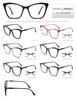  Ready Stocks Ladies Women Vintage Design Handmade Acetate Optical Frame Classic Optical Frame