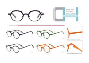 ready stocks vintage metal optical frame