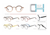 ready stocks vintage metal optical frame