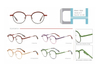 ready stocks vintage metal optical frame