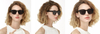 Hot Sale Ready Stocks Vintage Design Unisex Trendy UV400 Acetate Polarized Sunglasses