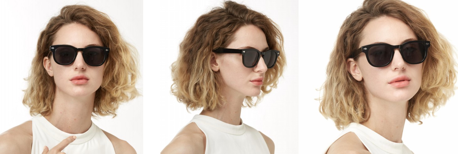Hot Sale Ready Stocks Vintage Design Unisex Trendy UV400 Acetate Polarized Sunglasses